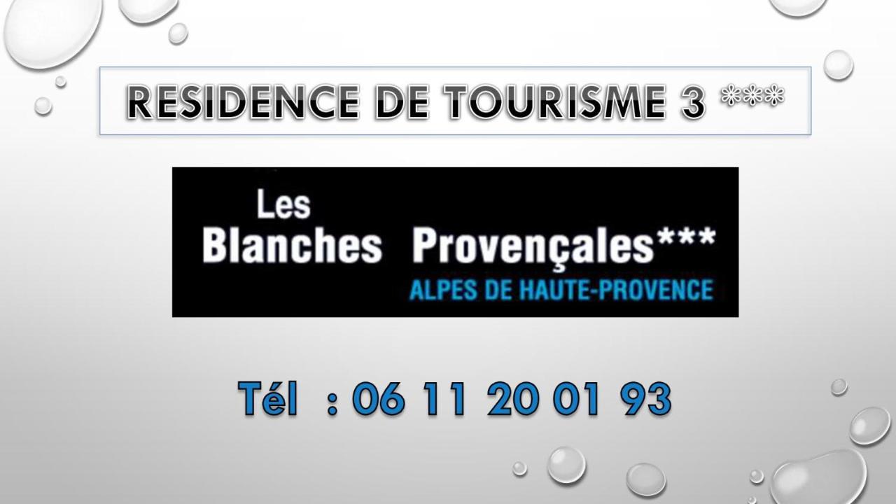 לינה וארוחת בוקר Selonnet Les Blanches Provencales מראה חיצוני תמונה